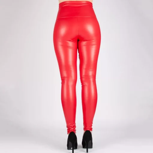 JEANS Leggingsit>Love Poem Bianca keinonahkaleggingsit punainen
