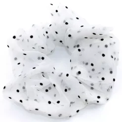JEANS Hiustarvikkeet>Meshdonitsi 12 cm valkoinen