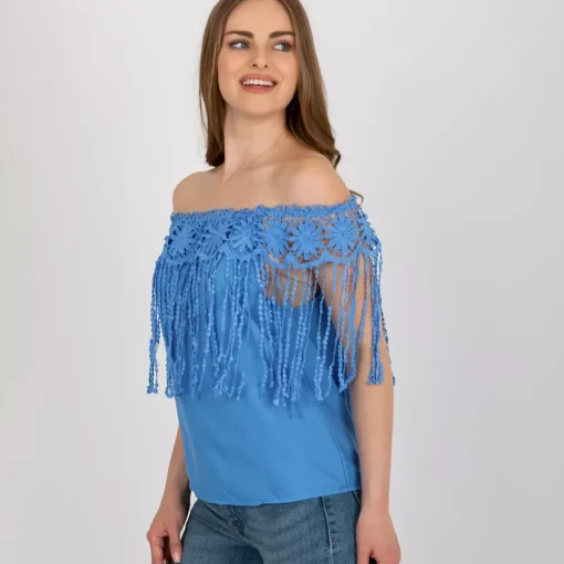 JEANS Lyhythihaiset Paidat Ja Topit>MF Anastasia paita v.sininen