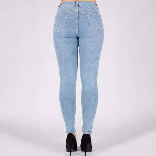 JEANS Farkut>Miss Bon Glamorous stretchfarkut vaaleansininen