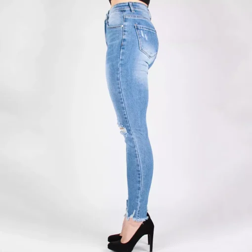 JEANS Farkut>Miss Bon skinny stretchfarkut sininen