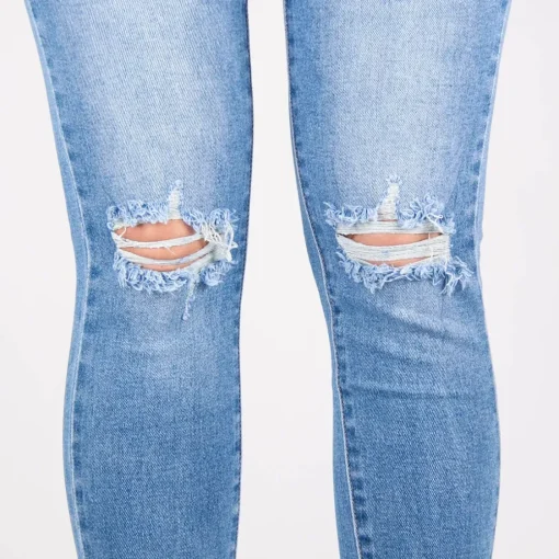 JEANS Farkut>Miss Bon skinny stretchfarkut sininen