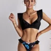 JEANS Uima-asut>Mustat bikinit ja kuvioidut uimahousut