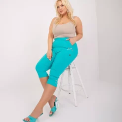 JEANS Shortsit Ja Caprit | Plus!></noscript>New Fashion Beela caprihousut turkoosi