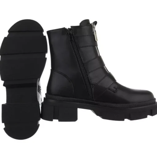 JEANS Kengät>Nilkkurit musta