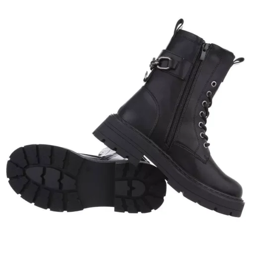 JEANS Kengät>Nilkkurit musta