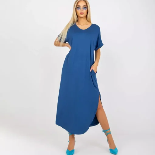 JEANS Midimekot>Och Bella Faith ylisuuri trikoomekko sininen
