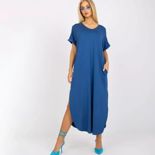 JEANS Midimekot>Och Bella Faith ylisuuri trikoomekko sininen