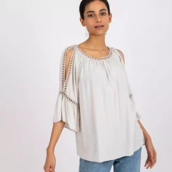 JEANS Lyhythihaiset Paidat Ja Topit>Och Bella Kearney paita ultraharmaa
