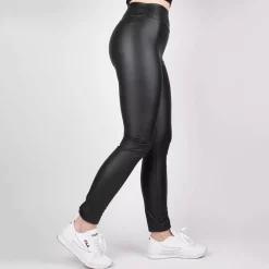 JEANS Leggingsit></noscript>Oraije Paris Thermo leatherlook leggingsit musta