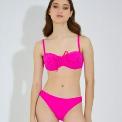 JEANS Uima-asut></noscript>3-osainen bikinisetti fuksia