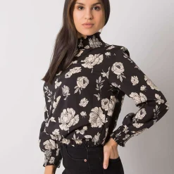 JEANS Pitkähihaiset Paidat></noscript>Pammy Damika kukkakuvioinen paita beige