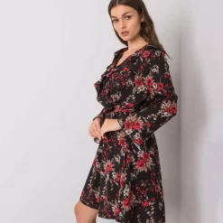 JEANS Minimekot></noscript>Pammy Milis kuvioitu mekko musta