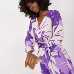 JEANS Minimekot></noscript>Pammy Palmina kuvioitu mekko violetti