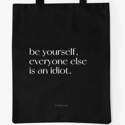 JEANS Elämäntapa Ja Lahjat></noscript>Puuvillainen kestokassi Be Yourself