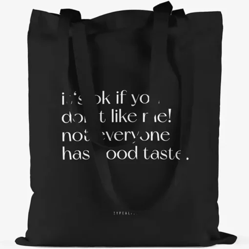 JEANS Elämäntapa Ja Lahjat>Puuvillainen kestokassi Good Taste