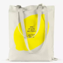 JEANS Elämäntapa Ja Lahjat>Puuvillainen kestokassi You Have Lemons