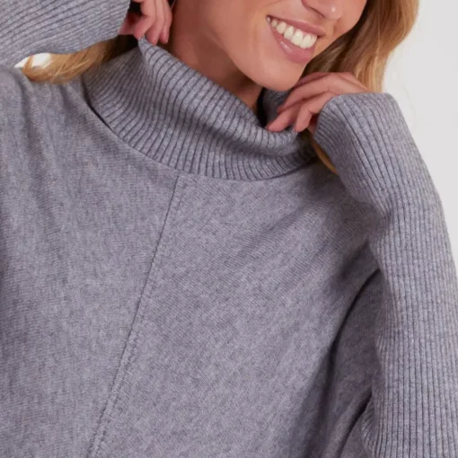 JEANS Neuleet | Plus!>Qed LDN Bree neulospaita harmaa