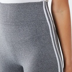JEANS Leggingsit>Qed LDN Tea Thermo leggingsit meleerattu harmaa