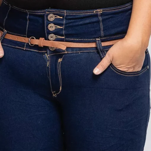 JEANS Farkut | Plus!>R. Jonaco stretchfarkut vyöllä tummansininen
