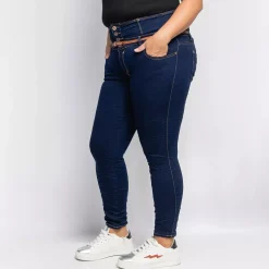 JEANS Farkut | Plus!></noscript>R. Jonaco stretchfarkut vyöllä tummansininen