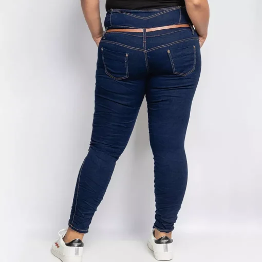JEANS Farkut | Plus!>R. Jonaco stretchfarkut vyöllä tummansininen