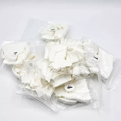 JEANS Kynsitarvikkeet>Ranskalainen kynsitippi 500 kpl valkoinen