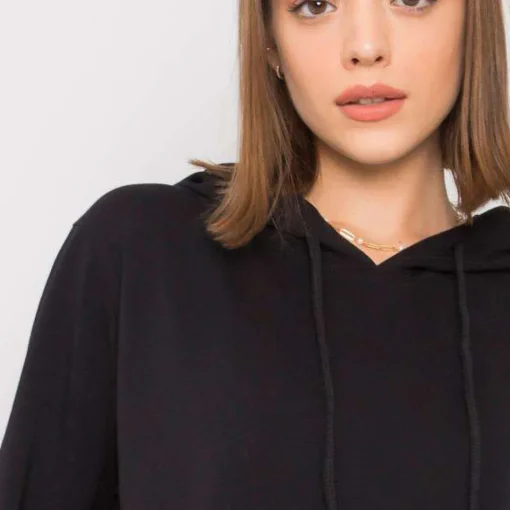 JEANS Pitkähihaiset Paidat | Minimekot>Relevance Aldila hupparimekko musta
