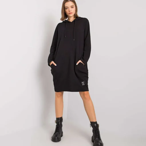 JEANS Pitkähihaiset Paidat | Minimekot>Relevance Aldila hupparimekko musta