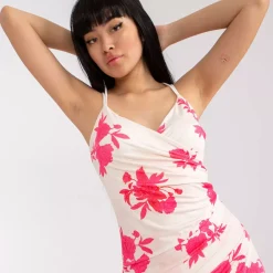 JEANS Minimekot></noscript>Rosa Rossa Alessia pinkkikukkainen mekko