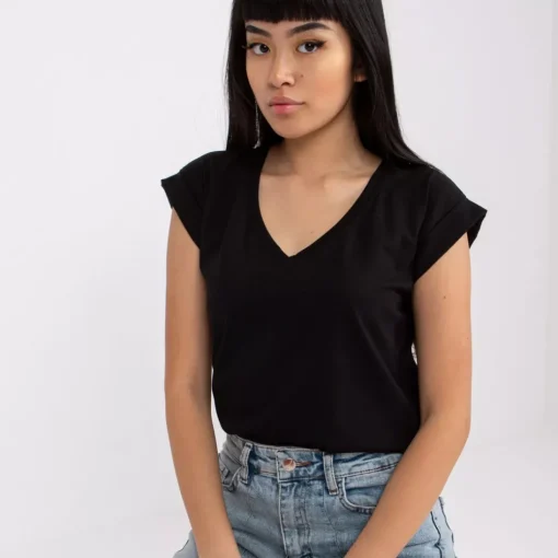 JEANS Lyhythihaiset Paidat Ja Topit>Rue Paris Atlanta t-paita musta