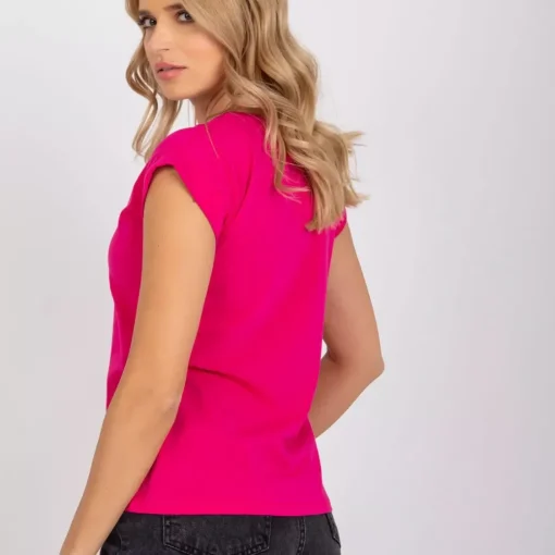 JEANS Lyhythihaiset Paidat Ja Topit>Rue Paris Atlanta t-paita fuksia