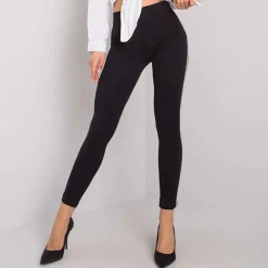 JEANS Leggingsit></noscript>Rue Paris Caroline leggingsit musta/hopea