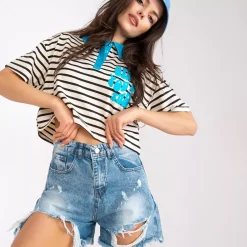 JEANS Shortsit Ja Caprit>Rue Paris Kida farkkushortsit sininen