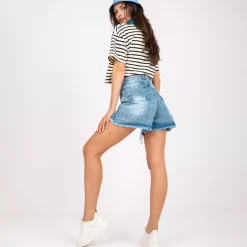 JEANS Shortsit Ja Caprit></noscript>Rue Paris Kida farkkushortsit sininen