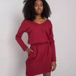 JEANS Minimekot></noscript>Rue Paris Kloe mekko burgundi