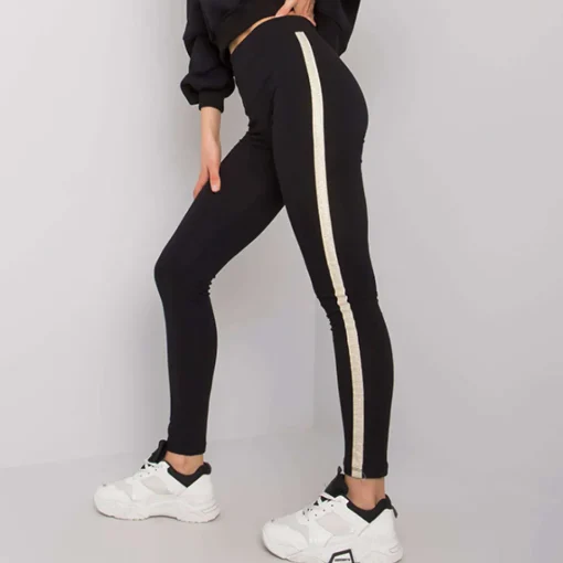 JEANS Leggingsit>Rue Paris Lea leggingsit musta