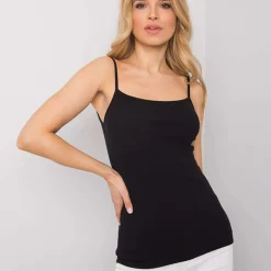 JEANS Lyhythihaiset Paidat Ja Topit></noscript>Rue Paris Lizzie toppi musta