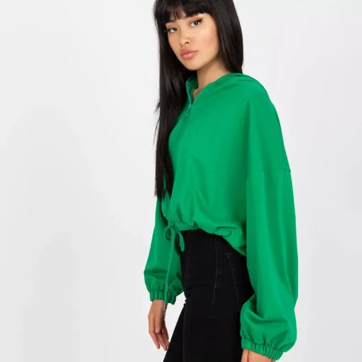JEANS Hupparit>Rue Paris Rubie Crop huppari vihreä