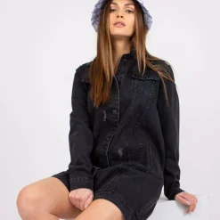 JEANS Takit></noscript>Rue Paris Salome farkkutakki musta