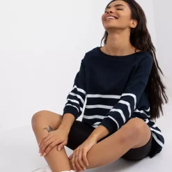 JEANS Pitkähihaiset Paidat></noscript>Rue Paris Sydney trikoopaita navy
