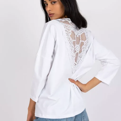 JEANS Pitkähihaiset Paidat>Rue Paris Sylvie paita valkoinen