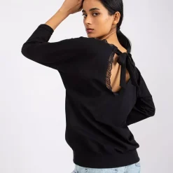JEANS Pitkähihaiset Paidat>Rue Paris Wioleta trikoopaita musta