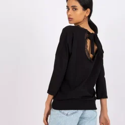 JEANS Pitkähihaiset Paidat>Rue Paris Wioleta trikoopaita musta