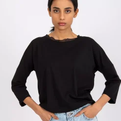 JEANS Pitkähihaiset Paidat></noscript>Rue Paris Wioleta trikoopaita musta