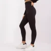JEANS Leggingsit>Rue Paris Zia ribbileggingsit musta