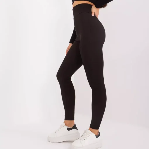 JEANS Leggingsit>Rue Paris Zia ribbileggingsit musta