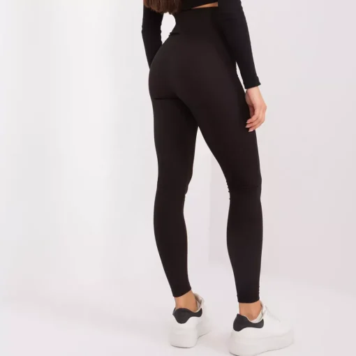 JEANS Leggingsit>Rue Paris Zia ribbileggingsit musta