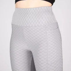 JEANS Leggingsit></noscript>ShoSho Diamond Honeycomb leggingsit harmaa