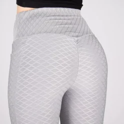 JEANS Leggingsit></noscript>ShoSho Diamond Honeycomb leggingsit harmaa